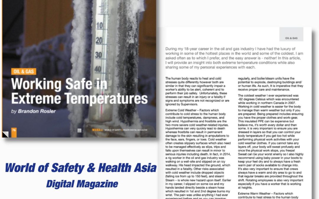 Working Safe in Extreme Temperatures
